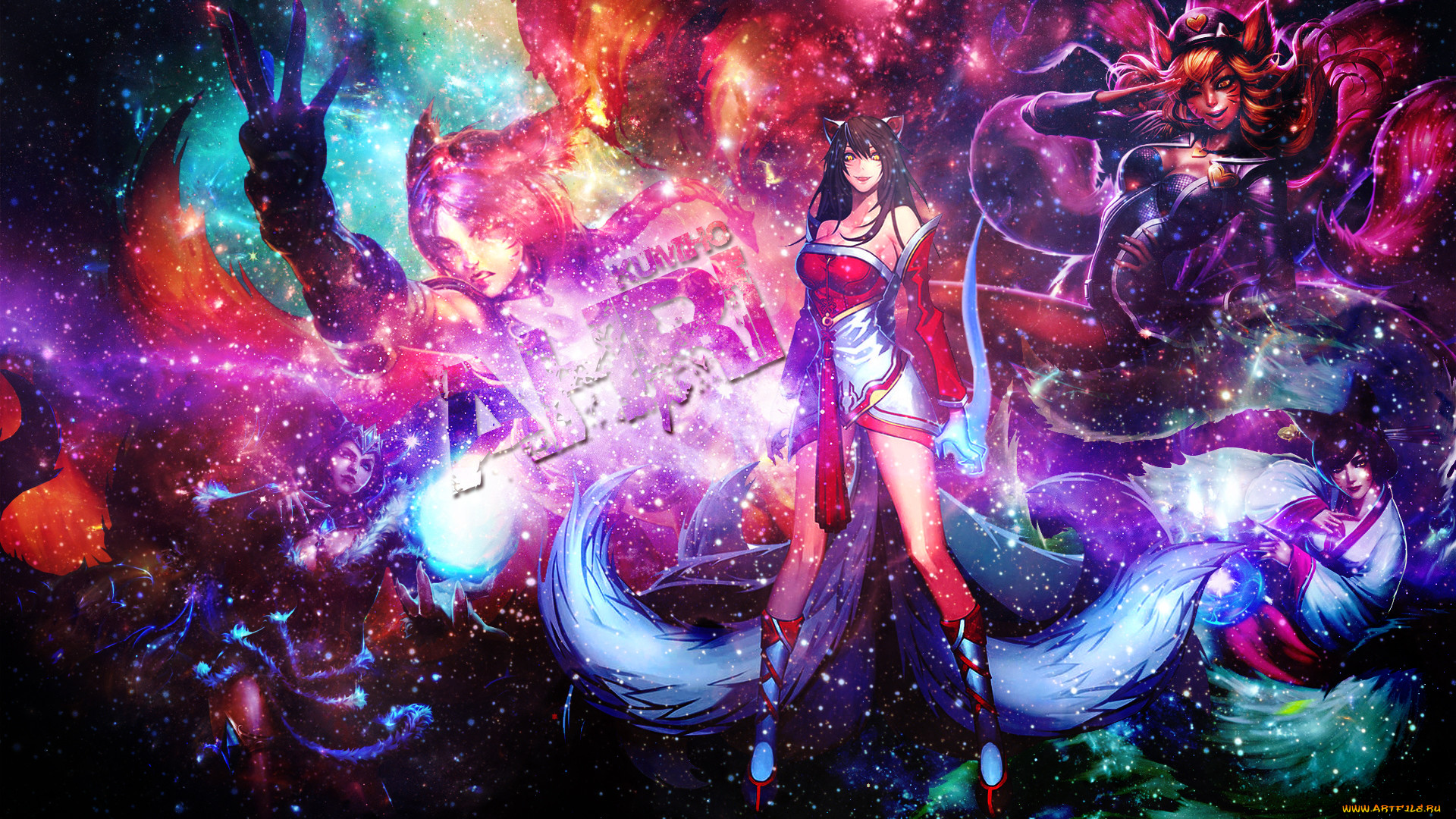  , league of legends, , , ahri